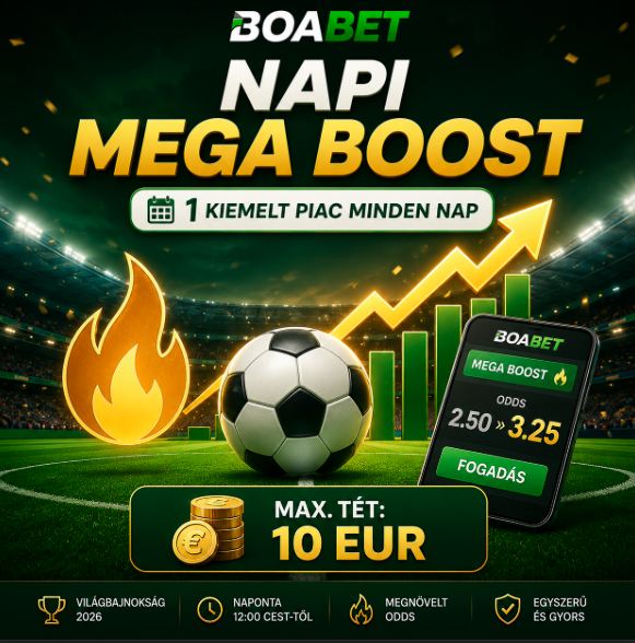 Napi világbajnoki Mega Boost infografika