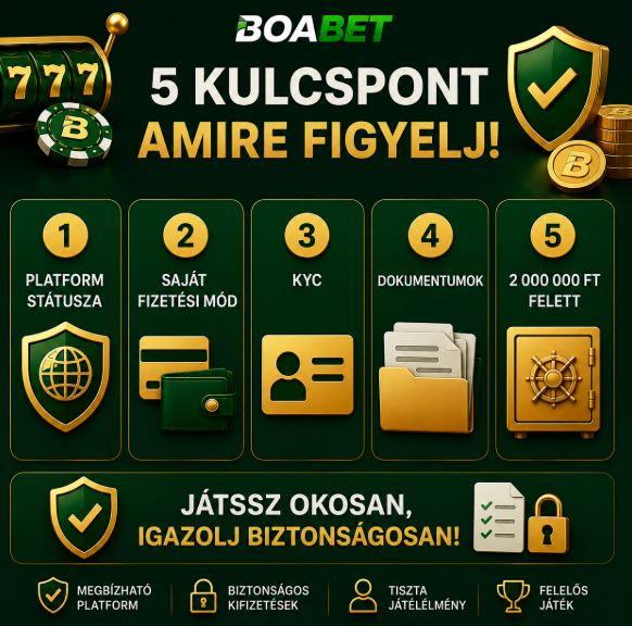 Szerencsejáték-adó Magyarországon: kell-e adót fizetni a Boabet-nyeremény után?