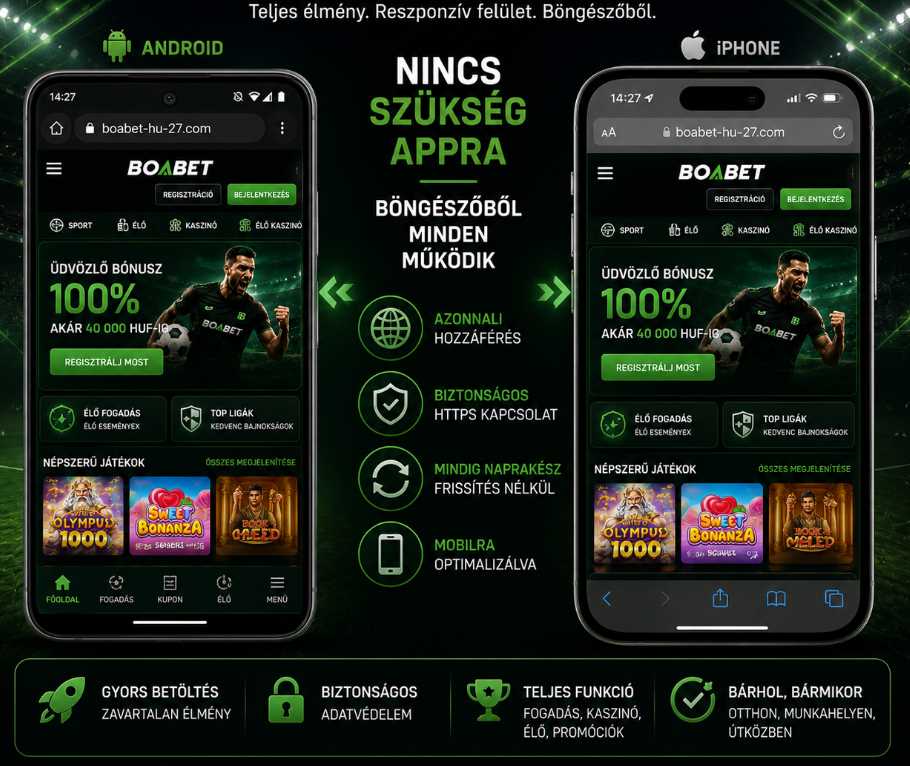 mobil böngészős hozzáférés Androidon és iPhone-on